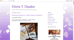 Desktop Screenshot of gloriatdauden.com