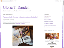 Tablet Screenshot of gloriatdauden.com